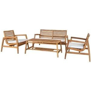 House Nordic - Tuin Lounge Set Santander Teak Naturel