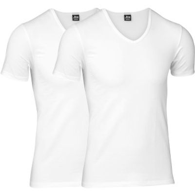JBS 2 stuks Organic Cotton V-Neck T-shirt * Actie *