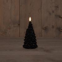 B.O.T. 3D Wick Black Christmas Tree Wax 9,5X20 cm - Annas collection