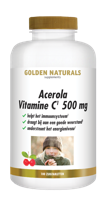 Golden Naturals Supplementen Acerola Vitamine C 500mg 100Tabletten