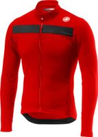 Castelli Puro 3 lange mouw fietsshirt rood heren L