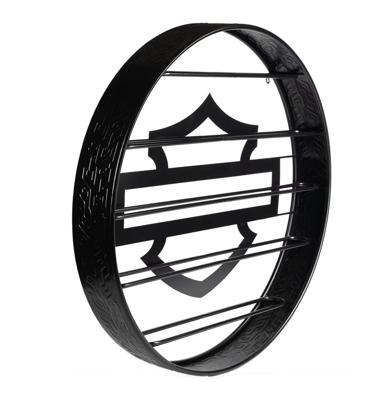 Harley-Davidson Open Bar&Shield Tire Tread Wijnrek Harley-Davidson Open Bar&Shield Tire Tread Wijnrek