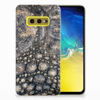 Samsung Galaxy S10e | TPU Hoesje | Krokodillenprint