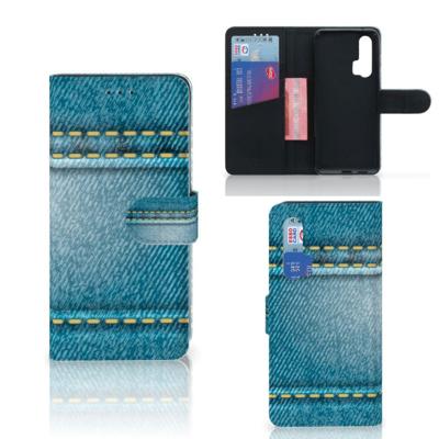 Honor 20 Pro | Wallet Case | met Pasjes | Jeans