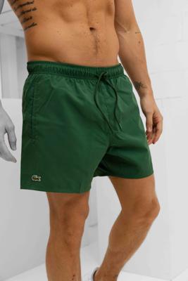 Lacoste Sneldrogende Zwembroek Heren Groen - Maat M - Kleur: Groen | Soccerfanshop