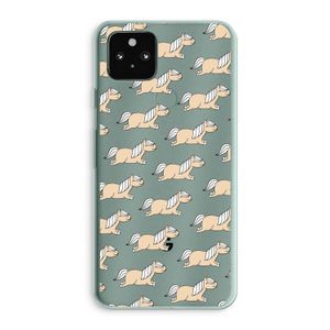 Ponys: Google Pixel 5a 5G Transparant Hoesje