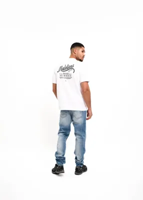 Malelions Casino T-Shirt Heren Wit - Maat M - Kleur: Wit | Soccerfanshop