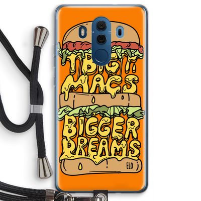 Big Macs Bigger Dreams: Huawei Mate 10 Pro Transparant Hoesje met koord