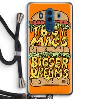 Big Macs Bigger Dreams: Huawei Mate 10 Pro Transparant Hoesje met koord