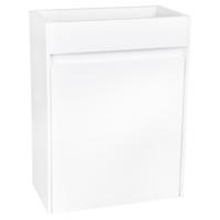 Differnz Hura L meubel links/rechts knock down FSC® | wit | 40 cm