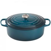 LE CREUSET - Signature - Braadpan ovaal 31cm Deep Teal