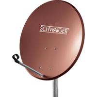Schwaiger SPI550.2 Satellietschotel 60 cm Reflectormateriaal: Staal Steenrood Schwaiger SPI550.2 Satellietschotel 60 cm Reflectormateriaal: Staal Steenrood