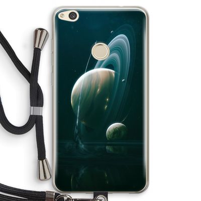 Mercurius: Huawei Ascend P8 Lite (2017) Transparant Hoesje met koord
