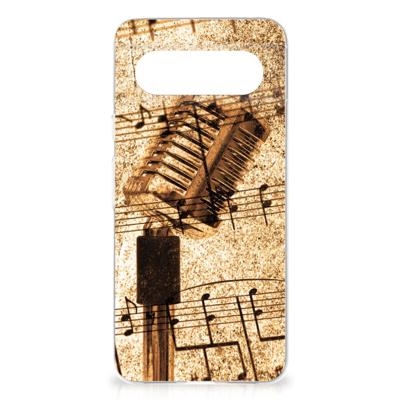 Google Pixel 8 | Siliconen hoesje | met foto Bladmuziek Google Pixel 8 | Siliconen hoesje | met foto Bladmuziek