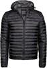 Tee Jays TJ9610 Men´s Hooded Outdoor Crossover Jacket - Black/Black Melange - XXL
