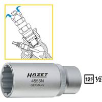 Hazet HAZET 4555N Dop (zeskant) Dopsleutelinzetstuk 27 mm 1/2 (12.5 mm)