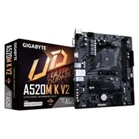 Gigabyte A520M K V2, mATX, AMD AM4, A520, DDR4, 5100 Mhz, USB 3.2 Gen 1, M.2, GbE LAN
