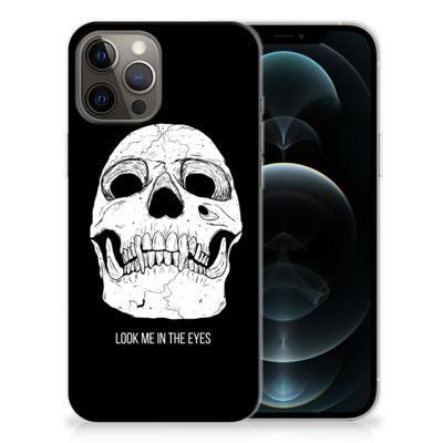 Silicone Back Case iPhone 12 Pro Max Skull Eyes Silicone Back Case iPhone 12 Pro Max Skull Eyes