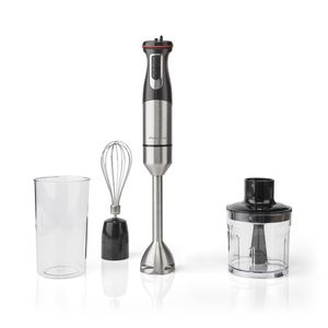 Nedis Staafmixer | 800 W | Aluminium / Zwart | 1 stuks - KAHB400CAL KAHB400CAL