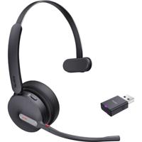 Yealink Yealink Headset WH64 Hybrid Mono Teams On Ear headset Zwart