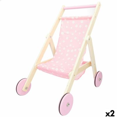 Poppenwagen 33 x 44 x 51 cm (2 Stuks)