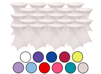 24-pack Statafelrokken - Stretch - ∅80-85x110 cm 24-pack Statafelrokken - Stretch - ∅80-85x110 cm
