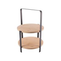 Gusta Etagere / Serveertoren - Bamboe - 39 cm - 2-laags - thumbnail