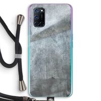 Grey Stone: Oppo A72 Transparant Hoesje met koord