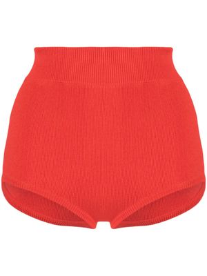 Cashmere In Love short Gali en maille fine - Rouge