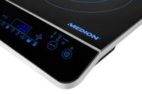 Medion MD 17595 - Vrijstaande inductie kookplaat - 1 pit - Wit/Zwart - thumbnail