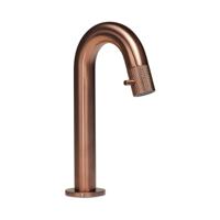 Fonteinkraan Blue Label Viby Facet | Opbouw | Koudwater kraan | Laag model | 1-hendel | Rond | Geborsteld brons