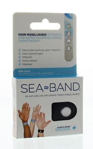 Sea Band Polsband voor volwassenen grijs (1 Paar)