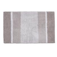 Differnz Fading badmat 100% microfiber - geschikt voor vloerverwarming - 60 x 90 cm - taupe