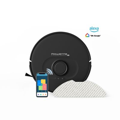 RowentaRR8575 X-Plorer Serie 75 S Robot stofzuiger Zwart