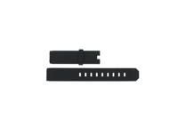 Horlogeband Jacob Jensen 773 Rubber Zwart 19mm