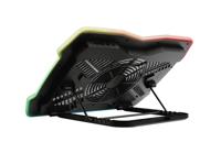 Trust GXT 1126 Aura laptop cooling pad 43,2 cm (17") 700 RPM Zwart - thumbnail