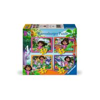 Join the Adventure! 4-in-1 puzzel