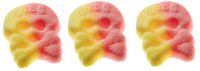 Bubs Bubs - Godis Raspberry Surskallar Skum/Sour Skulls Foam (Raspberry/lemon) 1 Kilo - thumbnail