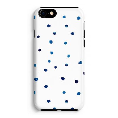 Blauwe stippen: iPhone 8 Tough Case