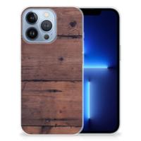 Apple iPhone 13 Pro | Bumper Hoesje | Old Wood