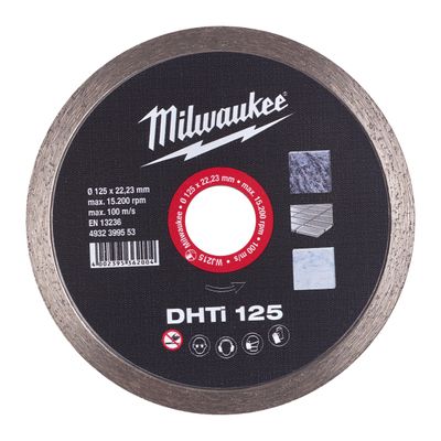 Milwaukee Accessoires Diamantdoorslijpschijf DHTi 125 - 4932399553