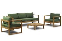 Garden Collections Newbury stoel-bank loungeset 4-delig