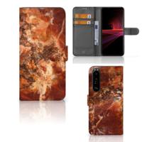 Sony Xperia 1 III | Bookcase | Marmer Bruin