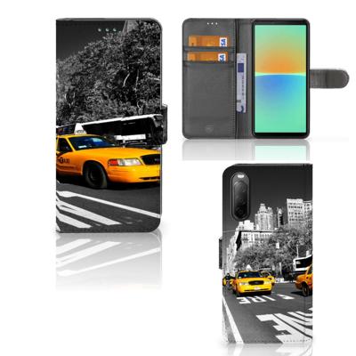 Sony Xperia 10 IV | Flip Cover | New York Taxi