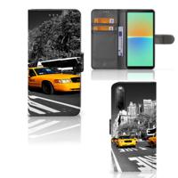 Sony Xperia 10 IV | Flip Cover | New York Taxi