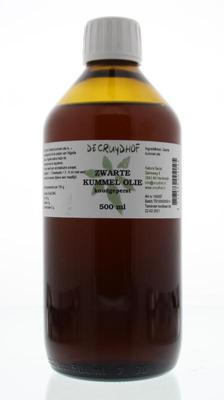 Cruydhof Zwarte kummel olie koudgeperst Cruydhof Zwarte kummel olie koudgeperst