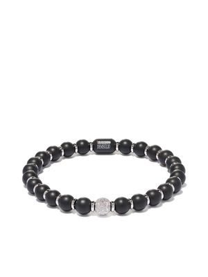 Roberto Demeglio "bracelet Sfera en or blanc 18ct, diamants et céramique" - Argent