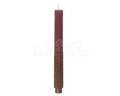 Dinerkaars Vintage Roze 26,5cm Ø2,8cm 2st