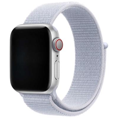 Apple Watch Nylon Geweven Sport Band - Ochtendblauw - 38, 40, 41 & 42mm Apple Watch Nylon Geweven Sport Band - Ochtendblauw - 38, 40, 41 & 42mm