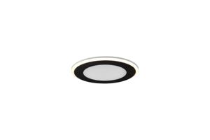 Trio InbouwverlichtingAura 14,8cm zwart - 652410132